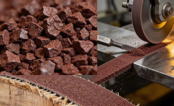 Abrasifs FEPA D’oxyde D’aluminium Brun